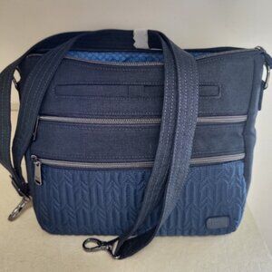 LUG SLIDER-HR Crossbody Bag Indigo Navy - Medium